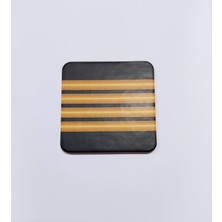 4 Sırma Kaptan Bardak Altlığı