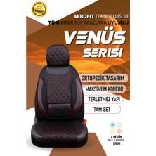 Mercedes CLA200  (2021-2023) Uyumlu Tam Set Oto Koltuk Kılıfı Venüs Serisi .4