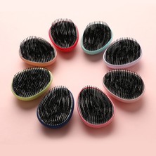 Concerto Beach Mini Haar Borstel Ei Vorm Haarborstel Anti Statische Şekillendirme Araçları Borstels Dolaşık Açıcı Kam Salon Haarverzorging Kam Voor Reizen (Yurt Dışından)