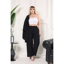 Kimono Broşlu Bürümcü Takım Oversize 2 Parça