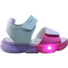 Orijinal Vicco Laura Ortopedik Işıklı Kaymaz Taban Çocuk Sandalet