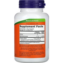 Now Foods Cinnamon Bark 600 Mg 120 Bitkisel Kapsül