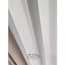 Ervin Kendini Onaran Kedi Tülü Perde Italyan Desen Seyrek Pile