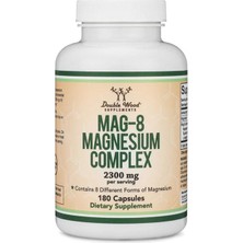 Double Wood Mag-8 Magnesium Complex 2300 Mg 180 Veg.