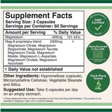 Double Wood Mag-8 Magnesium Complex 2300 Mg 180 Veg.