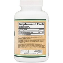 Double Wood Magnesium Citrate 800  mg  180 Dietary Supplement