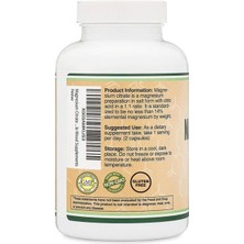 Double Wood Magnesium Citrate 800  mg  180 Dietary Supplement