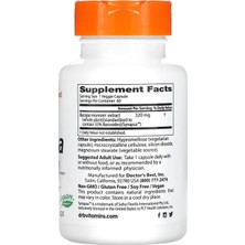 Doctor 's Best Bacopa With Synapsa 320 Mg 60 Kapsül