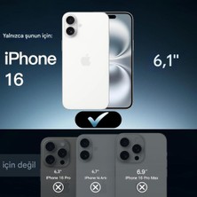 Mtl Apple iPhone 16 Şeffaf Magsafe Kılıf Mtl Aksesuar