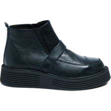 Bestello Bağcıksız Termo Taban Düz Bot 101-SNT22-100 Kadın Bot