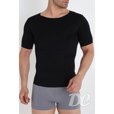 DC Korseli Atlet Erkek Jinekomasti Göğüs ve Göbek Toparlayıcı Dik Duruş Destekli Korse