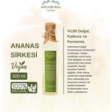 Afrodisias Gurme Ananas Sirkesi 500 ml - Katkısız Doğal Fermantasyon (Pineapple Vinegar)