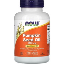 Pumpkin Seed Oil 1000 Mg 100 Softgels ( Kabak Çekirdeği Yağı)