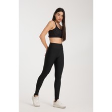 Kadın Bordo Renkli Topuktan Bağlamalı Yüksek Bel Toparlayıcı Spor Tayt
