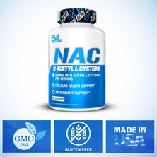 Evlution Nutrition Na.c N-Acetyl L-Cysteine 600 mg  60 Veg.kapsül.usa Vers.