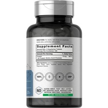 Chelated Copper 6mg | 300 Tablet | Temel Iz Mineral | Vejetaryen, Gdo\'suz, Glutensiz