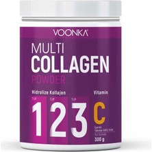 Voonka multi Collagen Powder 300 gr - 30 Günlük