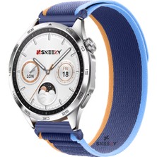 Sneezy Huawei Watch Gt5 46MM Uyumlu Kordon Trail Loop Yumuşak Kumaş Kordon