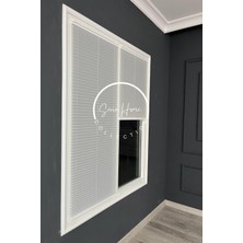 Serin Home Collection Beyaz Katlanabilir Plise Perde, Cam Balkon Perdeleri, Ofis Perdeleri, Pvc Pencere Perdeleri