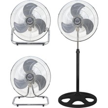Wismann 3 Pervaneli 130w Vantilatör