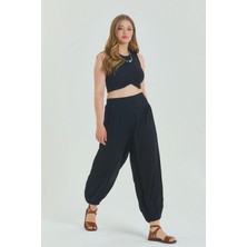 Beli Lastikli Rahat Kesim Büyük Beden Pantolon
