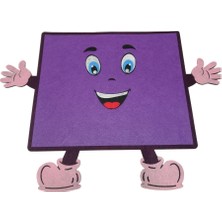 Keçeli Dünyam Geometrik Şekiller Panosu (Keçe Eğitim Materyali)