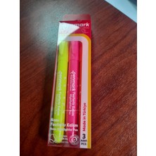 Penmark Fosforlu Kalem Kalem Tıpı Neon Renk 3 Lu