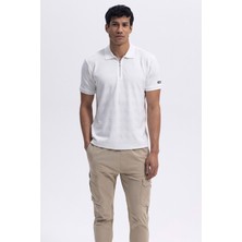 Ellesse    Pamuk Karışımlı Regular Fit Yarım Fermuarlı Polo Yaka T Shirt Erkek Polo Yaka T Shirt EM493