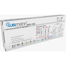 Wismann WSD-19''-32'' Tv Sabit Askı Aparatı