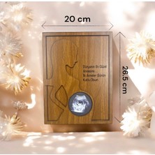 Ilk Anneler Gününe Özel Lazer Kesim Mdf Ultrason Fotoğrafı Koyulabilir Tablo