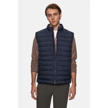 Twn Slim Fit Lacivert Düz Yelek Mont 3ECY70501503M