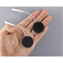 Medlay Tens Elektrod Yuvarlak 3,2 cm Kablolu Yuvarlak Elektrot 5 Paket 20 Adet