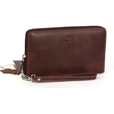 Aka Deri Crazy Kahve El Çantası 320 110