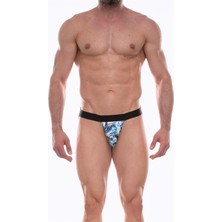 Hafif Giyim Erkek Desenli Jockstrap Çamaşır