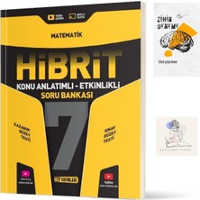 Hız Yayınları 7.sınıf Hibrit Matematik Konu Anlatım+Zihin Deneme+SSSK20