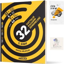 Hız Yayınları 7.sınıf Sosyal 32 Hafta Denemeleri+Zihin Deneme+SSSK254