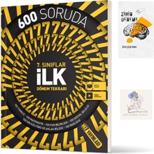 Hız Yayınları 7.sınıf 600 Soruda Ilk Dönem Tekrar Kitabı+Zihin Deneme+SSSK781