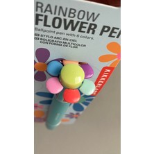 Kikkerland Rainbow Flower Multi Tükenmez Kalem