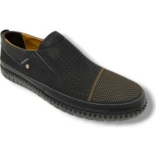 As Çetin 625-25  Nubuk Deri Lastikli Anatomik Erkek ayakkabı