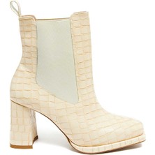 Bestello Lastikli Neolit Taban Topuklu Bot 281-0008 Kadın Bot