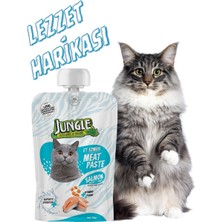 Jungle Kedi Taze Et Ezmesi Somon-Tavuk-Havuç 90 Gr.