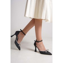 Moda Ayakkabı 01118 Ayışığı 7cm Topuklu Kadın Ayakkabı