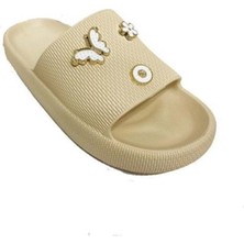 Moda Ayakkabı 58-78 Lorin Taşlı Suya Dayanıklı Kadın Terlik Ayakkabı