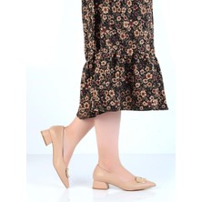 Moda Ayakkabı 12-023 Kadın Topuklu Ayakkabı