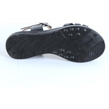 Moda Ayakkabı 2548 Kadın Yazlık Sandalet Ayakkabı - MDS00870-SIYAH-37