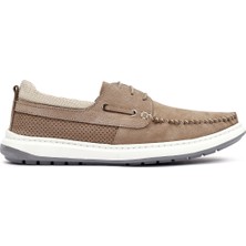 Derimod Erkek Siyah Bağcıklı Nubuk Deri Casual Ayakkabı 25SFD6810V3