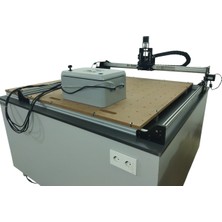 Zetcarve E-Sat M5 Model Masaüstü Cnc Router ve Lazer Makinesi Yarı Demonte Sistem 2'in 1 Sistem