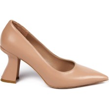 Bestello Sivri Burun Neolit Taban Kalın Topuklu 281-551 Kadın Ayakkabı