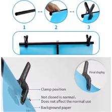 150*200CM T Stand Bar Fon Perde Pvc Tutucu Background Backdrop Çekim Standı T-Shape, Fon Standı