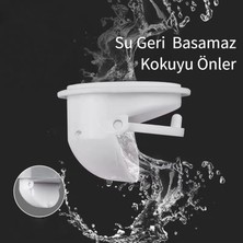 Lüks Pop-Up Lavabo Eviye Gider Sifonu Basmalı Taslı Körüklüdür